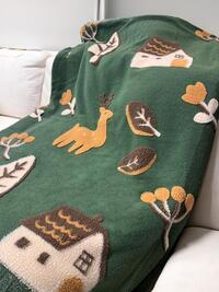 PLAID RENIFER 130X160 Tellini S.r.l. Wholesale Clothing